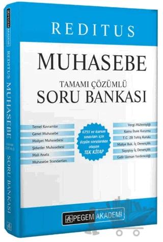 2022 Reditus Muhasebe Tamamı Çözümlü Soru Bankası