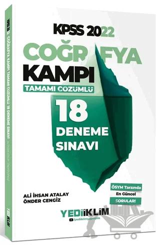 2022 KPSS Coğrafya Kampı Tamamı Çözümlü 18 Deneme Sınavı