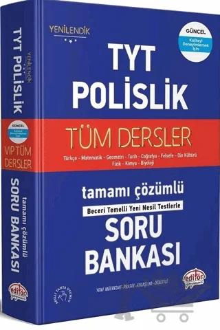 TYT - Polislik Tüm Dersler Tamamı Çözümlü Soru Bankası