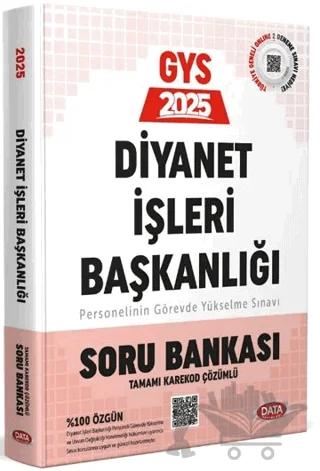 2025 Diyanet İşleri Başkanlığı Personelin Görevde Yükselme Sınavı Soru Bankası- Karekod Çözümlü