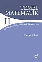 Temel Matematik 2 – Hidayet Sulak – Nobel Yayın kitap kapağı