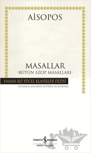 Masallar – Aisopos – İş Bankası Kültür Yayınları kitap kapağı