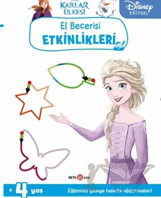 Disney Eğitsel Karlar Ülkesi El Becerisi Etkinlikleri Yazıya Hazırlık