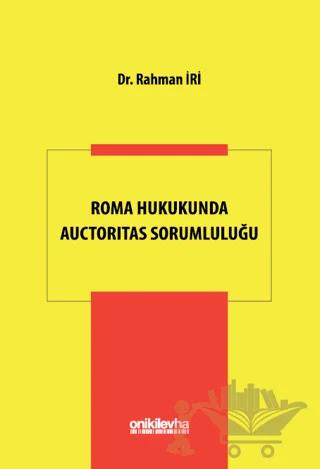 Roma Hukukunda Auctoritas Sorumluluğu