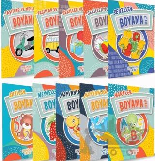 Boyama Kitapları (10 Kitap Takım)