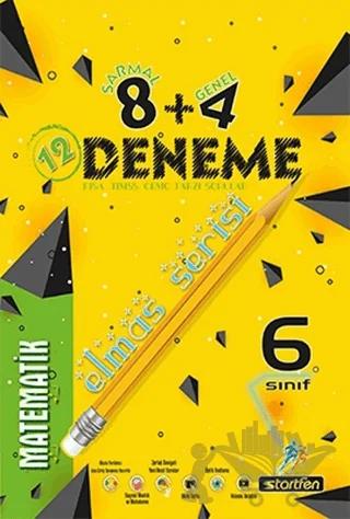 6. Sınıf Matematik Elmas Serisi 12 Deneme (8 Sarmal - 4 Genel)