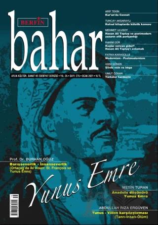Berfin Bahar Aylık Kültür Sanat ve Edebiyat Dergisi Sayı: 275 Ocak 2021