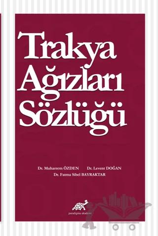 Trakya Ağızları Sözlüğü