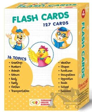 Flash Cards 127 Cards – Kolektif – Yumurcak Yayınları kitap kapağı