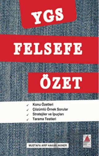 YGS Felsefe Özet