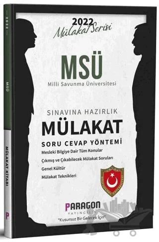 2022 MSÜ Milli Savunma Üniversitesi Çıkmış Sorular