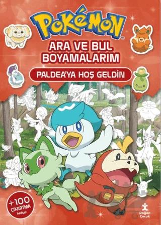 Pokemon-Ara ve Bul Boyamalarım – Paldea’ya Hoş Geldin