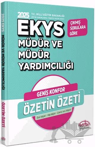 2025 MEB EKYS Müdür ve Yardımcılığı Özetin Özeti