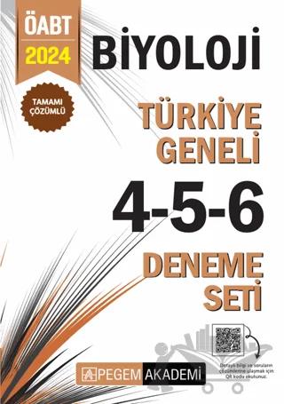 2024 KPSS ÖABT Biyoloji Tamamı Çözümlü Türkiye Geneli 4-5-6 (3'lü Deneme Seti)