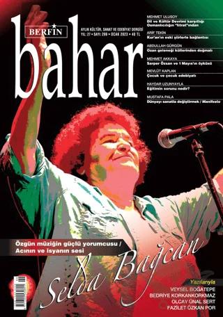 Berfin Bahar Aylık Kültür Sanat ve Edebiyat Dergisi Sayı: 299 Ocak 2023