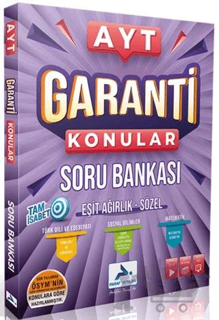 Ayt Garanti Konular Esit Ağırlık Sözel Soru Bankası
