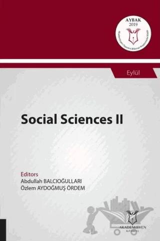 Social Sciences II (AYBAK 2019 Eylül)