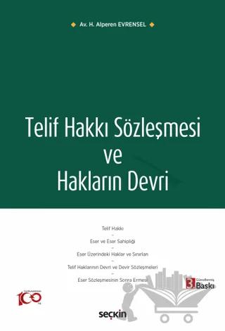 Telif Hakkı Sözleşmesi ve Hakların Devri
