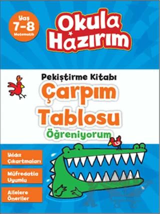 Pekiştirme Kitabı Çaprım Tablosu Öğreniyorum