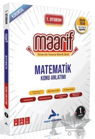1. Oturum Maarif Matematik Konu Anlatımı 1. Kitap
