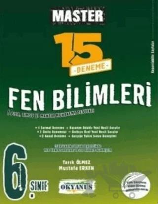 6. Sınıf Master Fen Bilimleri 15 Deneme