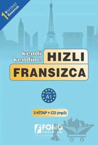 Hızlı Fransızca 1. Basamak (3 Kitap + 3 CD) – Kolektif – Fono Yayınları kitap kapağı