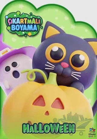 Halloween Zamanı – Çıkartmalı Boyama Kitabı