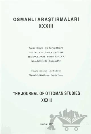 Osmanlı Araştırmaları - The Journal of Ottoman Studies Sayı: 33