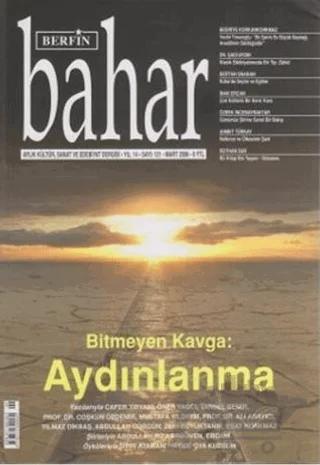 Berfin Bahar Aylık Kültür, Sanat ve Edebiyat Dergisi Sayı: 121