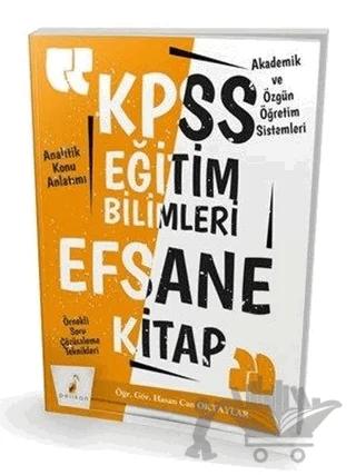 2019 KPSS Eğitim Bilimleri Efsane Tek Kitap Konu Anlatımlı
