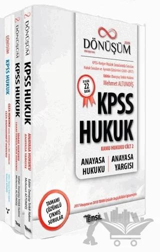 Dönüşüm KPSS Hukuk Seti (3 Kitap Takım)