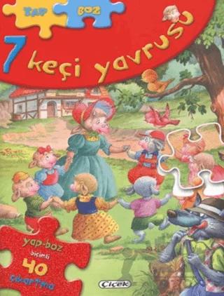 Yap Boz - 7 Keçi Yavrusu – Kolektif – Çiçek Yayıncılık kitap kapağı