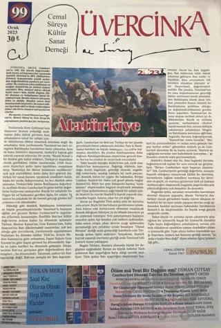Üvercinka Dergisi Sayı: 99 Ocak 2023