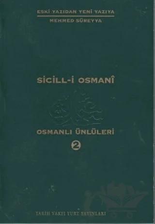 Sicill-i Osmani Osmanlı Ünlüleri 2 At-Hü