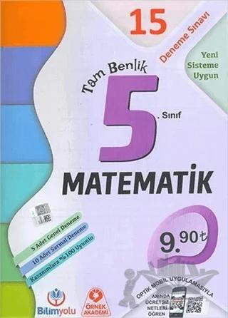 5. Sınıf Matematik Tam Benlik 15 Deneme Sınavı