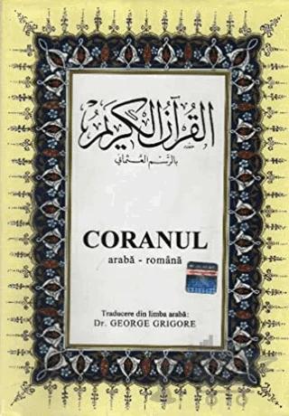 Coranul Romence Kuran-ı Kerim ve Tercümesi (Ciltli, İpek Şamua Kağıt, Orta Boy)