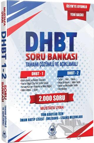 2018 DHBT Tamamı Çözümlü ve Açıklamalı Soru Bankası 1 - 2