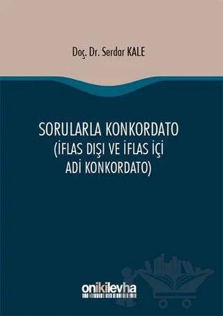 Sorularla Konkordato – Serdar Kale – On İki Levha Yayınları kitap kapağı
