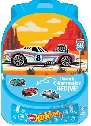 Hot Wheels – Parıltılı Tatil Çantam Etkinlik ve Boyama Kitabı