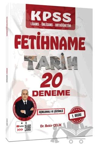 2026 KPSS Fetihname Tarih 20 Deneme Sınavı