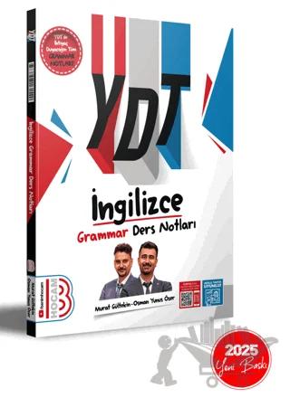 2025 YDT İngilizce Grammar Ders Notları