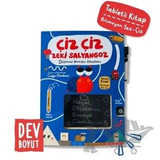 Çiz Çiz Zeki Salyangoz - Düşünme Becerileri Etkinlikleri