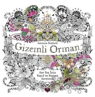 Gizemli Orman - Her Yaş için Keşif ve Boyama Serüveni