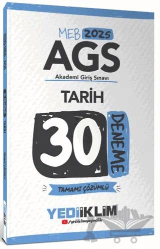 2025 MEB AGS Tarih Tamamı Çözümlü 30 Deneme