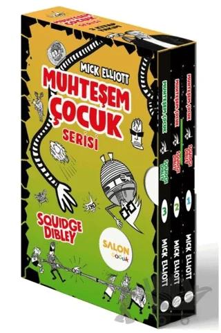Muhteşem Çocuk Squidge Dibley Serisi (Kutulu 3 Kitap Takım)