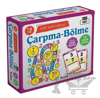 Çarpma Bölme 7 - 8 Yaş Dört İşlem Kartlar