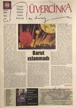 Üvercinka Dergisi Sayı: 54 Nisan 2019
