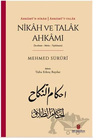 Ahkamü'n-nikah Ahkamü't-talak Nikah ve Talak Ahkamı