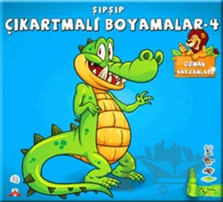 Şıpşıp Çıkartmalı Boyamalar 4 - Orman Hayvanları