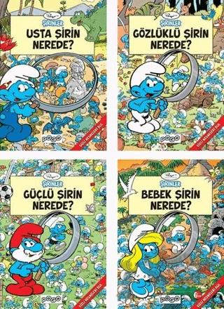 Şirinler Gizli Nesneleri Bul Seti (4 Kitap Takım)